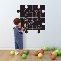 Walplus Chalkboard Puzzle Designed Wall Art Sticker